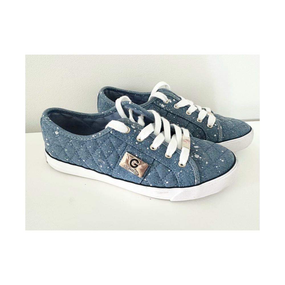 GBG Los Angeles Blue Denim Sneakers